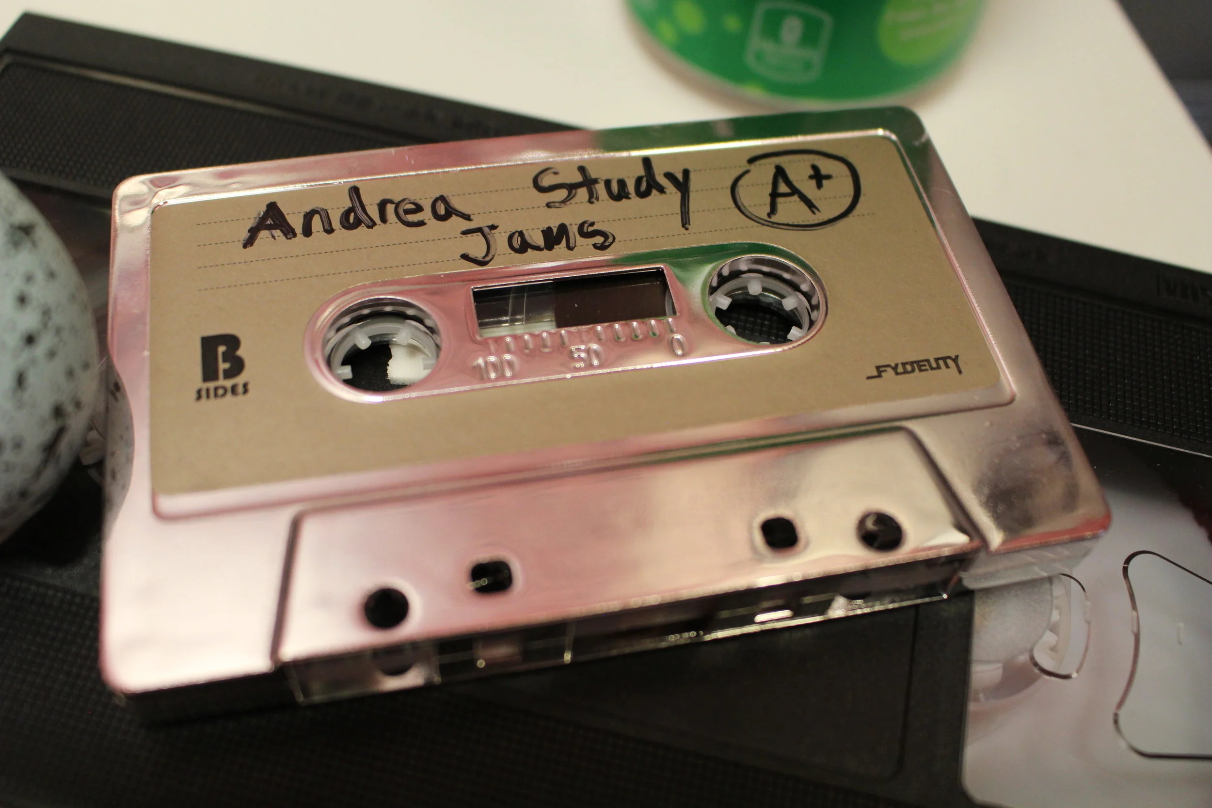 What would be on Andrea’s “Study Jams” mixtape?