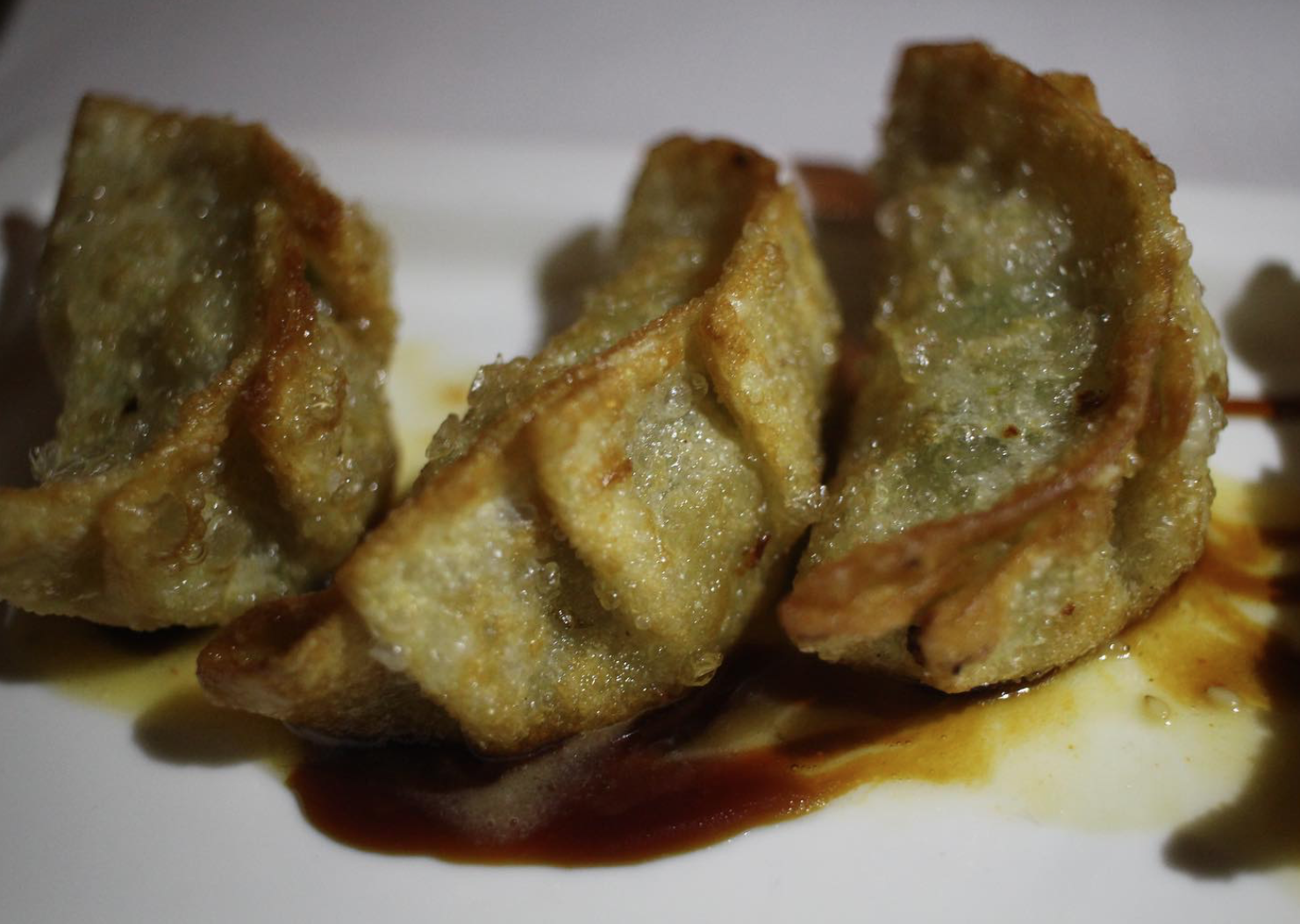 Lobster potstickers at Roy’s, San Francisco