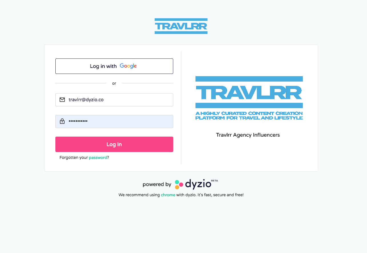 Travlrr.co White Label Platform