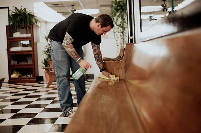 Did you know? 💈

We&rsquo;ve have always taken great pride and kept close attention to the cleanliness of our shop. 
It&rsquo;s part of the experience here at Fritz&rsquo;s. We&rsquo;re so proud of our team as we continue high sanitation standards. 