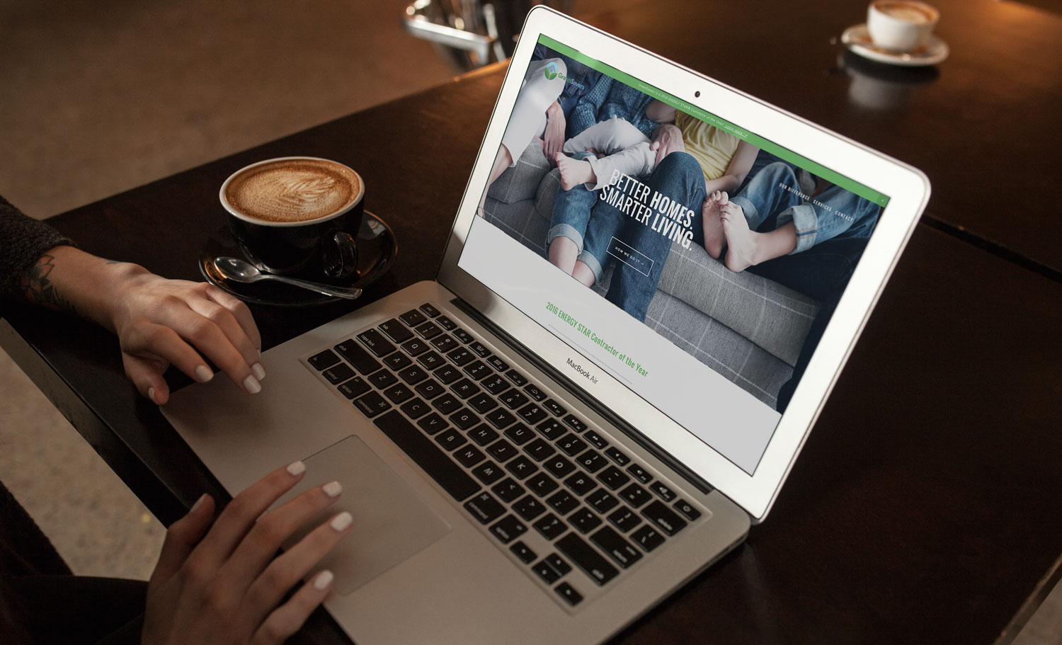 The new and improved GreenSaversUSA.com website. An original design for Squarespace by Sarah Moon - sarahmoon.net