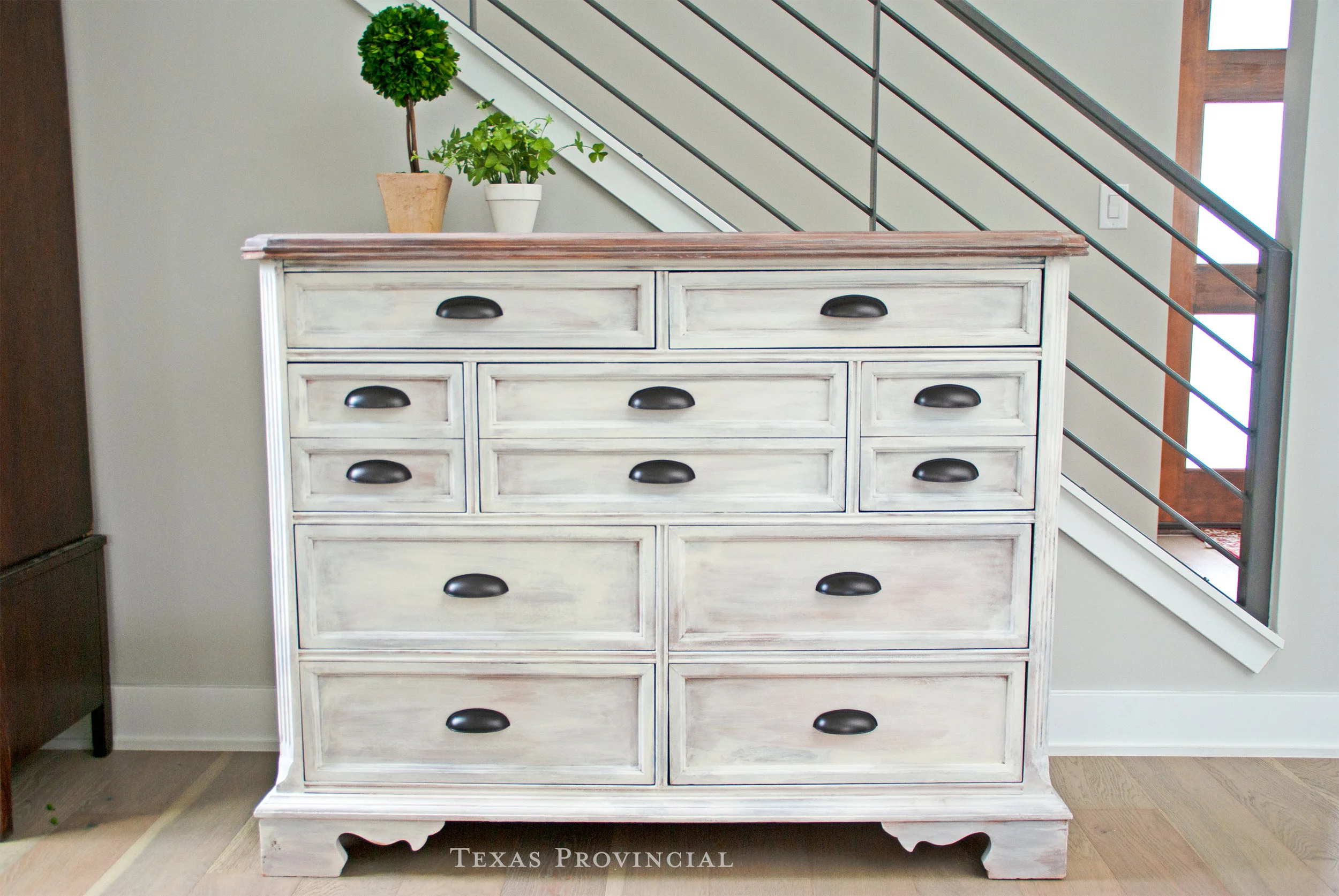 Farmhouse Dresser Texas Provincial Interiors