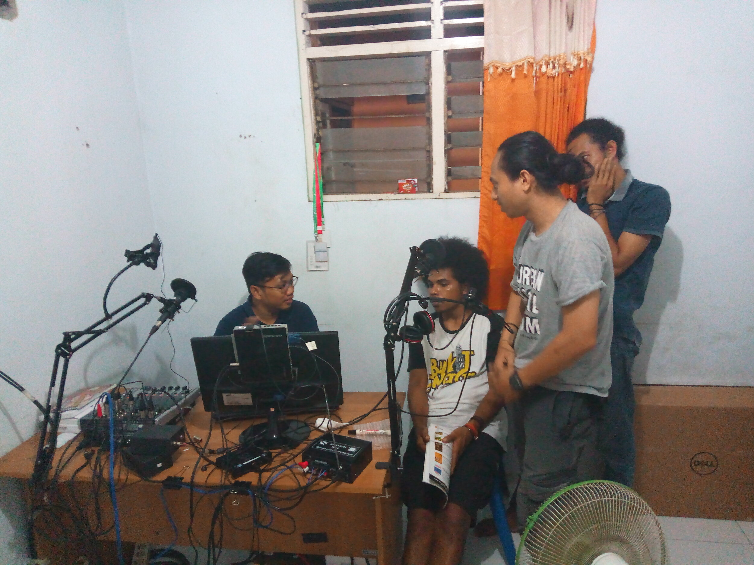 the community radio in Halmahera, North Maluku.jpg
