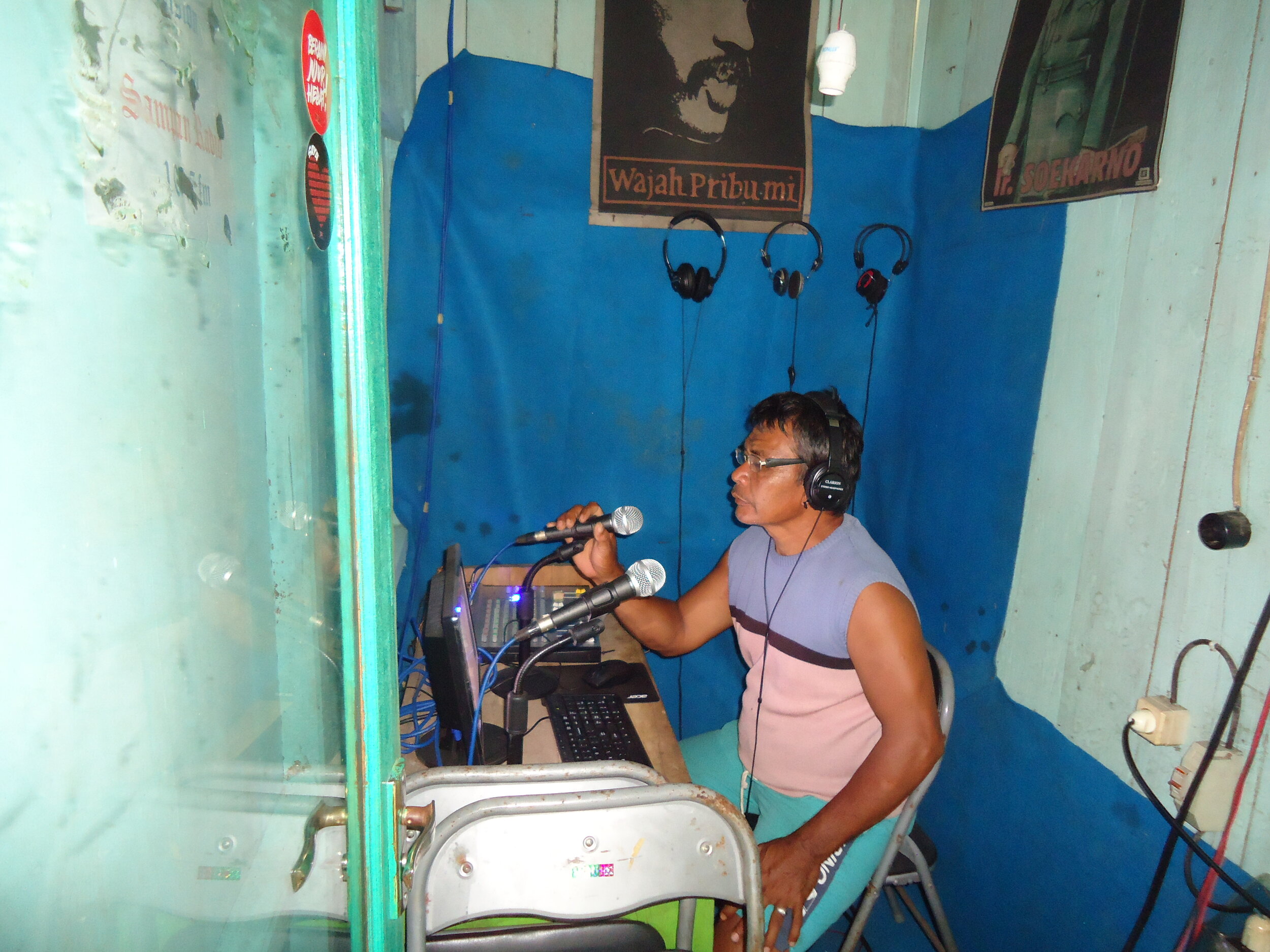 community radio in Togean Islands, Central Sulawesi.JPG