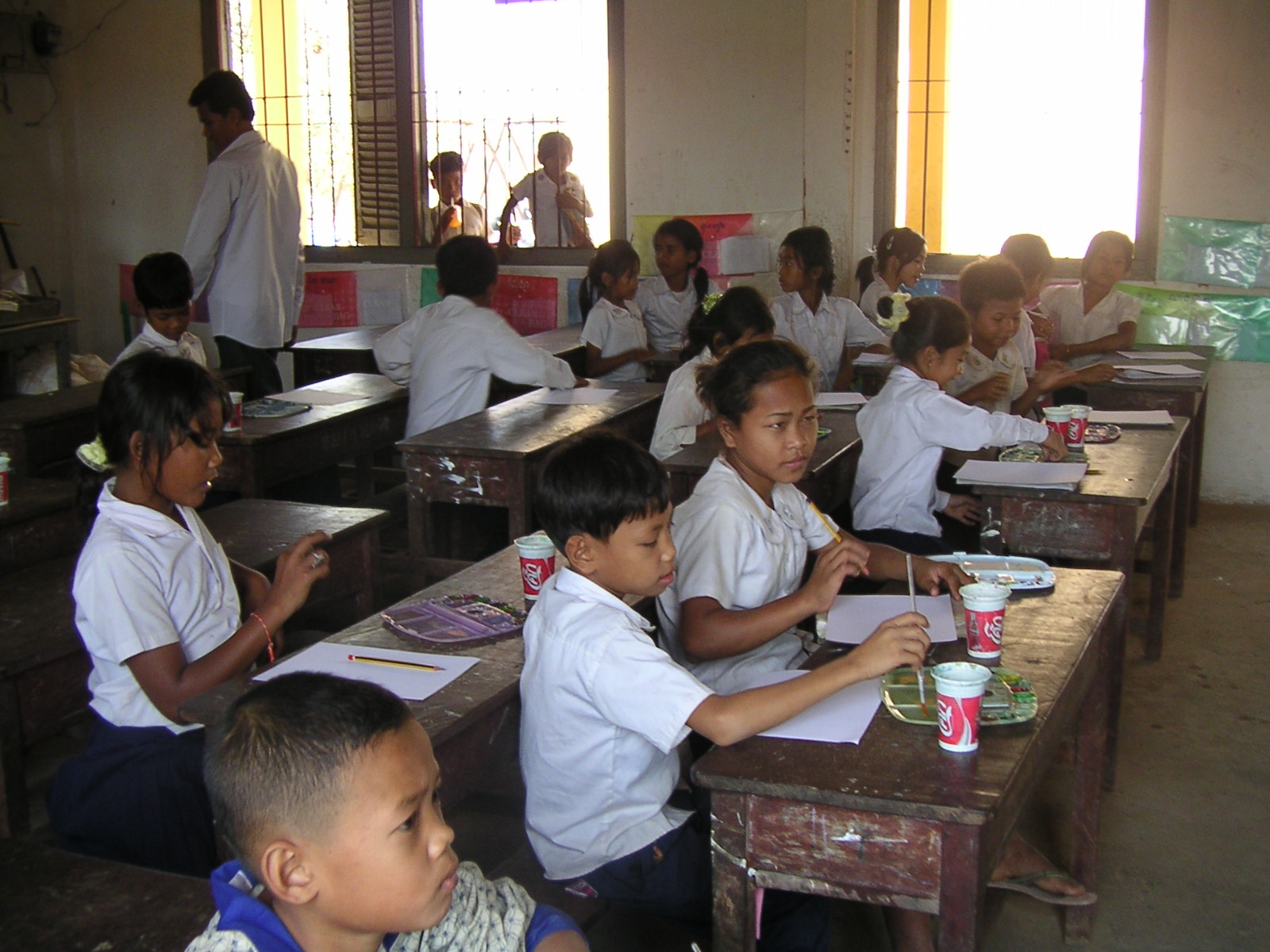 Classroom at Colors of Cambodia