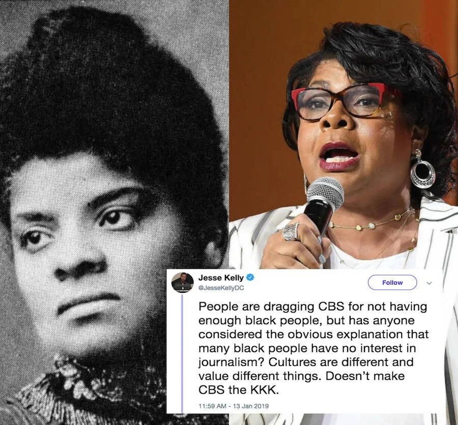 Black people ARE interested in journalism and our reporting is critical to American history, no matter what that viral tweet says