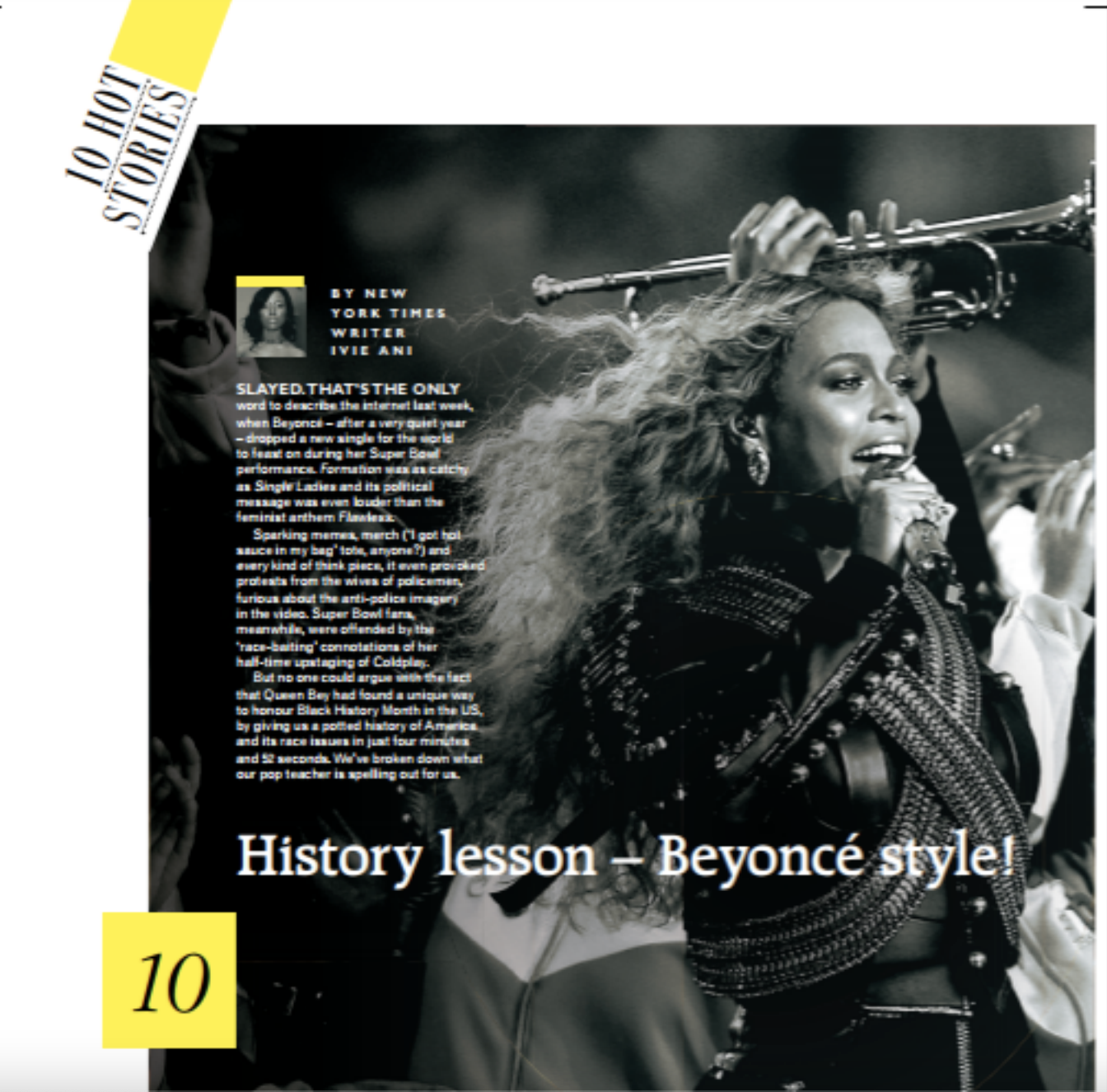 History Lesson - Beyoncé Style