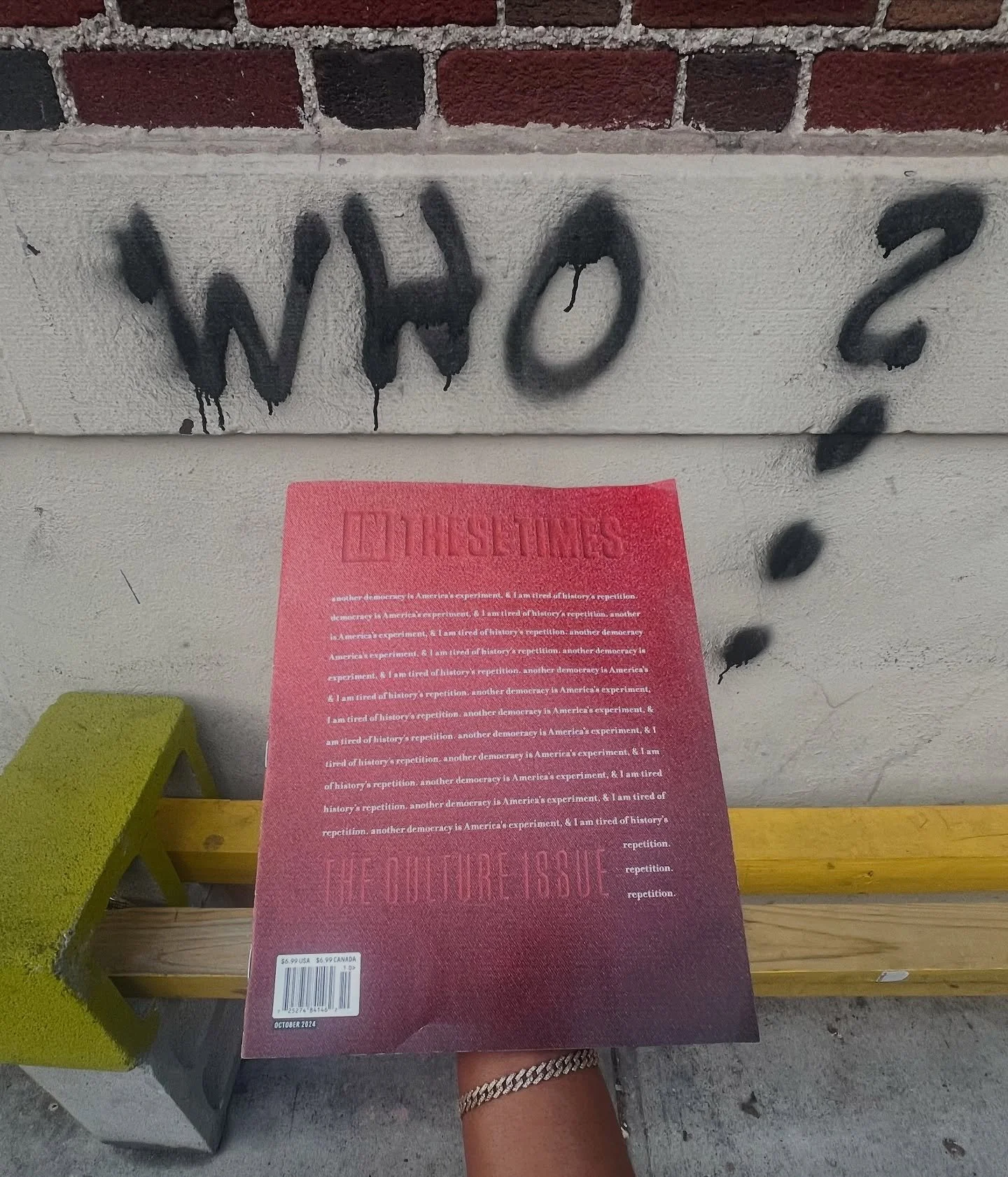 Print is not dead &mdash; My column, &ldquo;Radio Silence: What happened to protest music?&rdquo; for the Oct. &lsquo;24 issue of  In These Times Magazine 

Audiences are eager for music that speaks to the issues of the&nbsp;moment. But mainstream mu