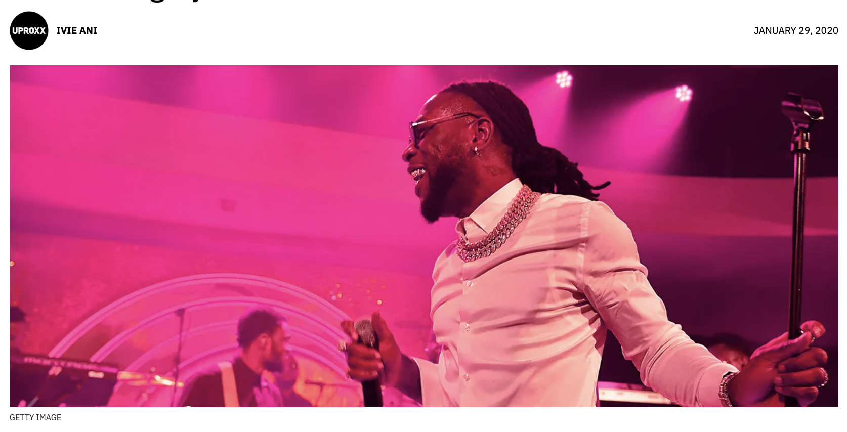 Burna Boy’s Grammy Loss Highlights The Issues With The World Music Category 