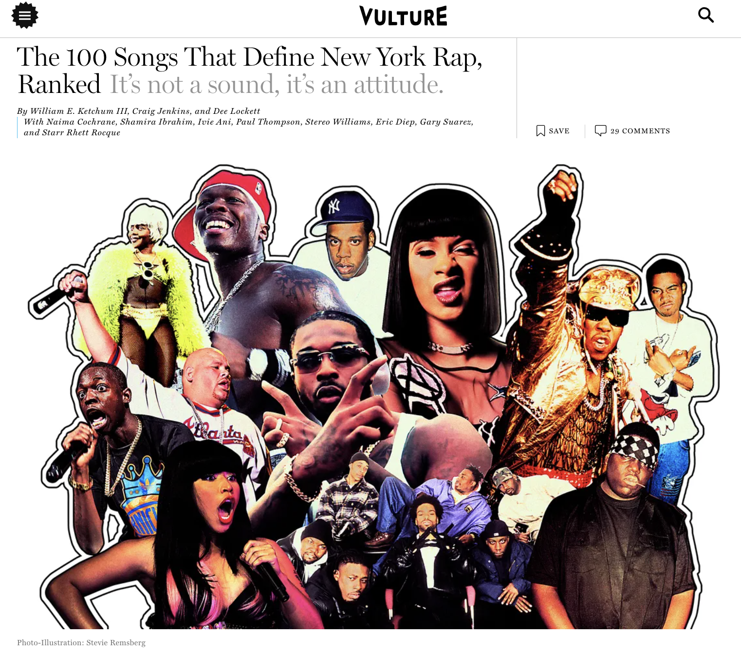 The 100 Songs That Define New York Rap, Ranked 