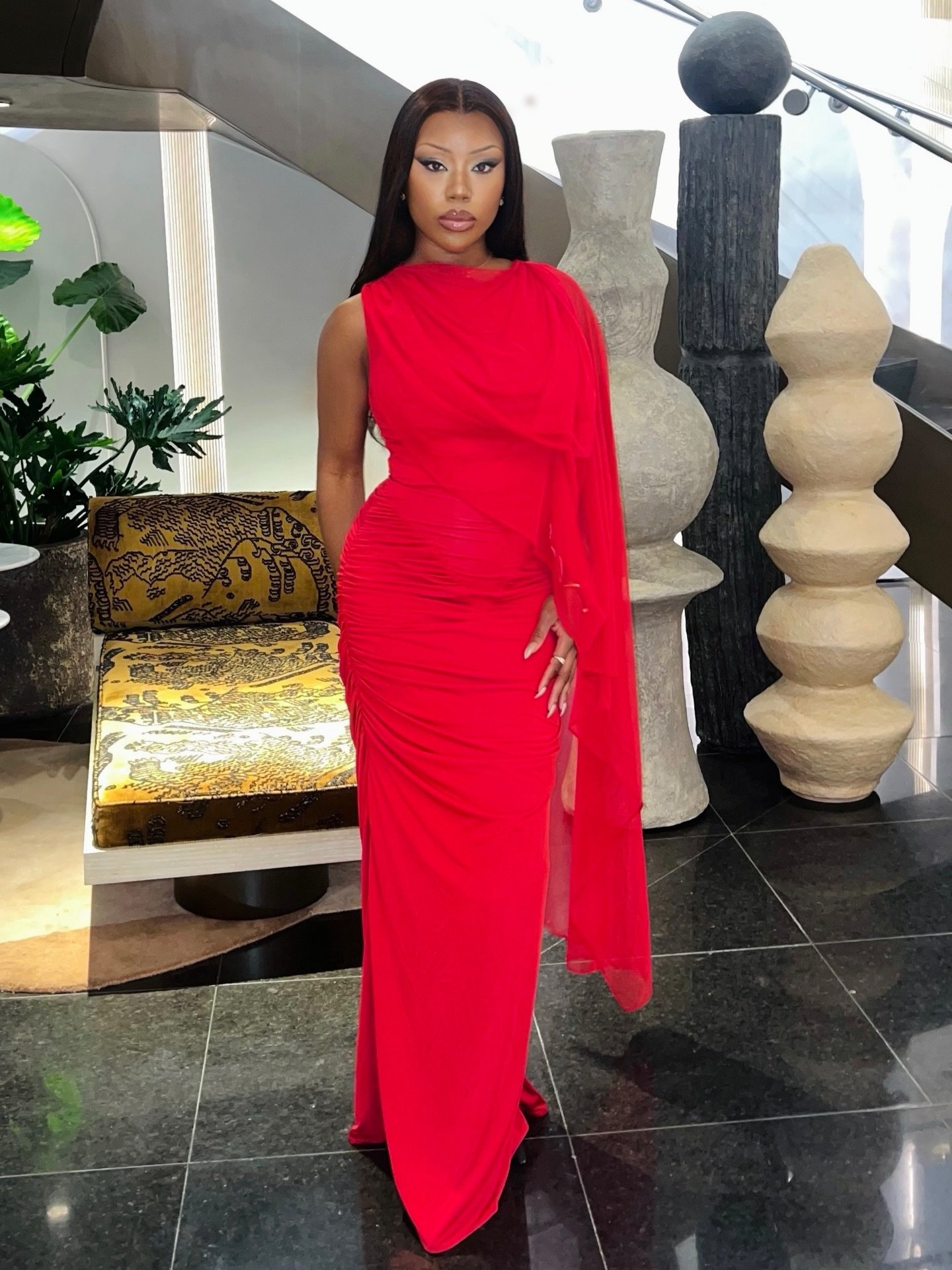 The only way to win is to bet on yourself. #Grammys2026 #GrammyWeek 

Dress: @meshki 
Shoes: @christianlouboutin 
Makeup: @giorgioarmani, @givenchy, @danessamyricksbeauty, @byamicole, @yslbeauty