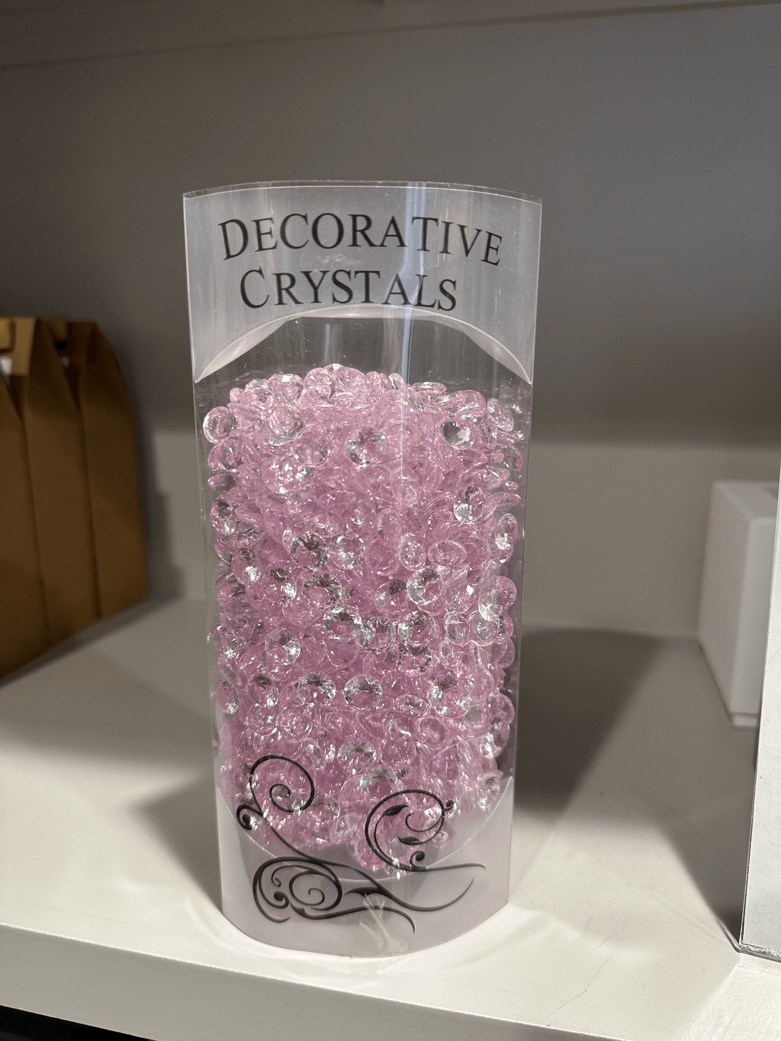 Decorative Crystals - Pink