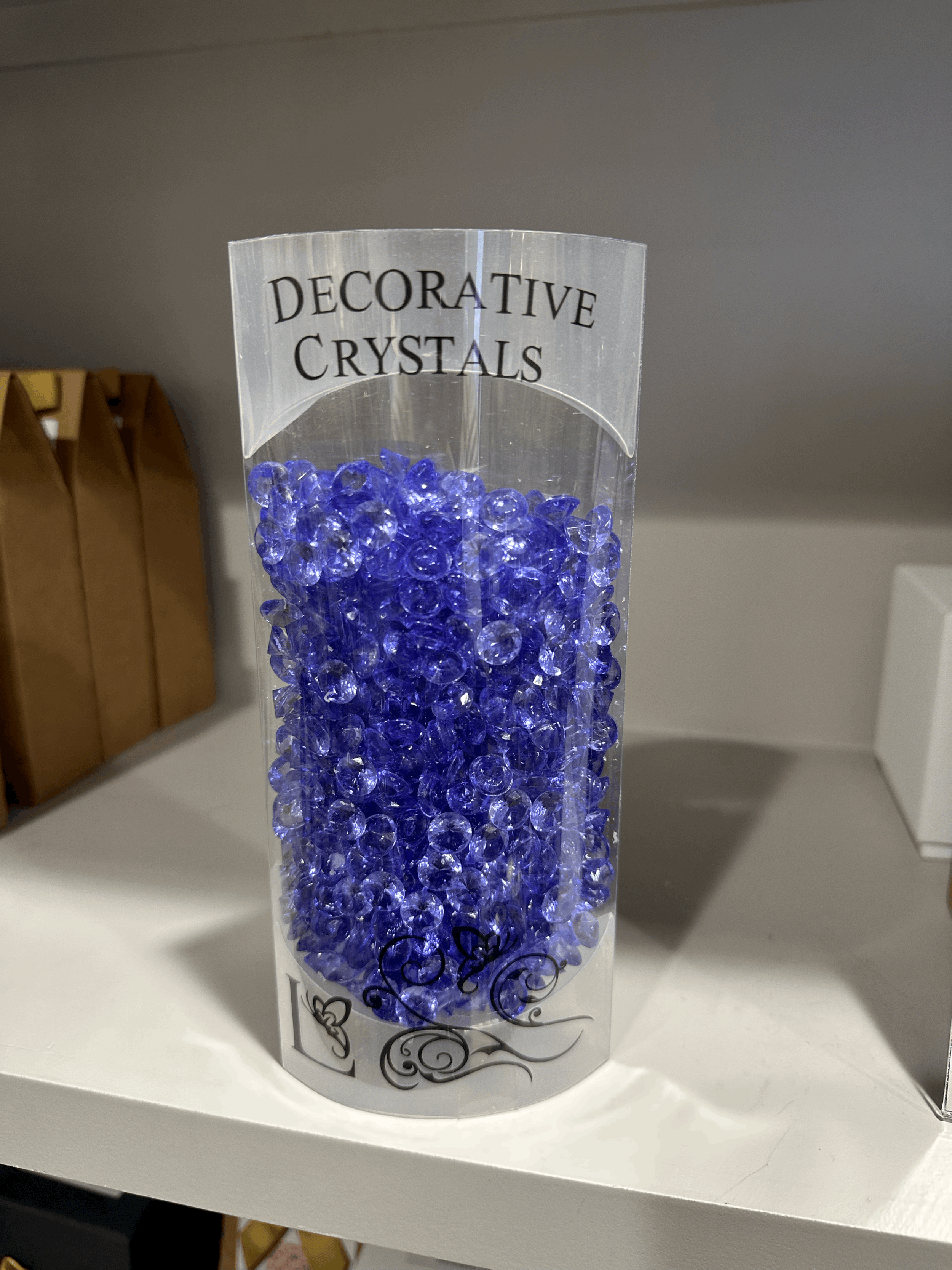 Decorative Crystals - Purple