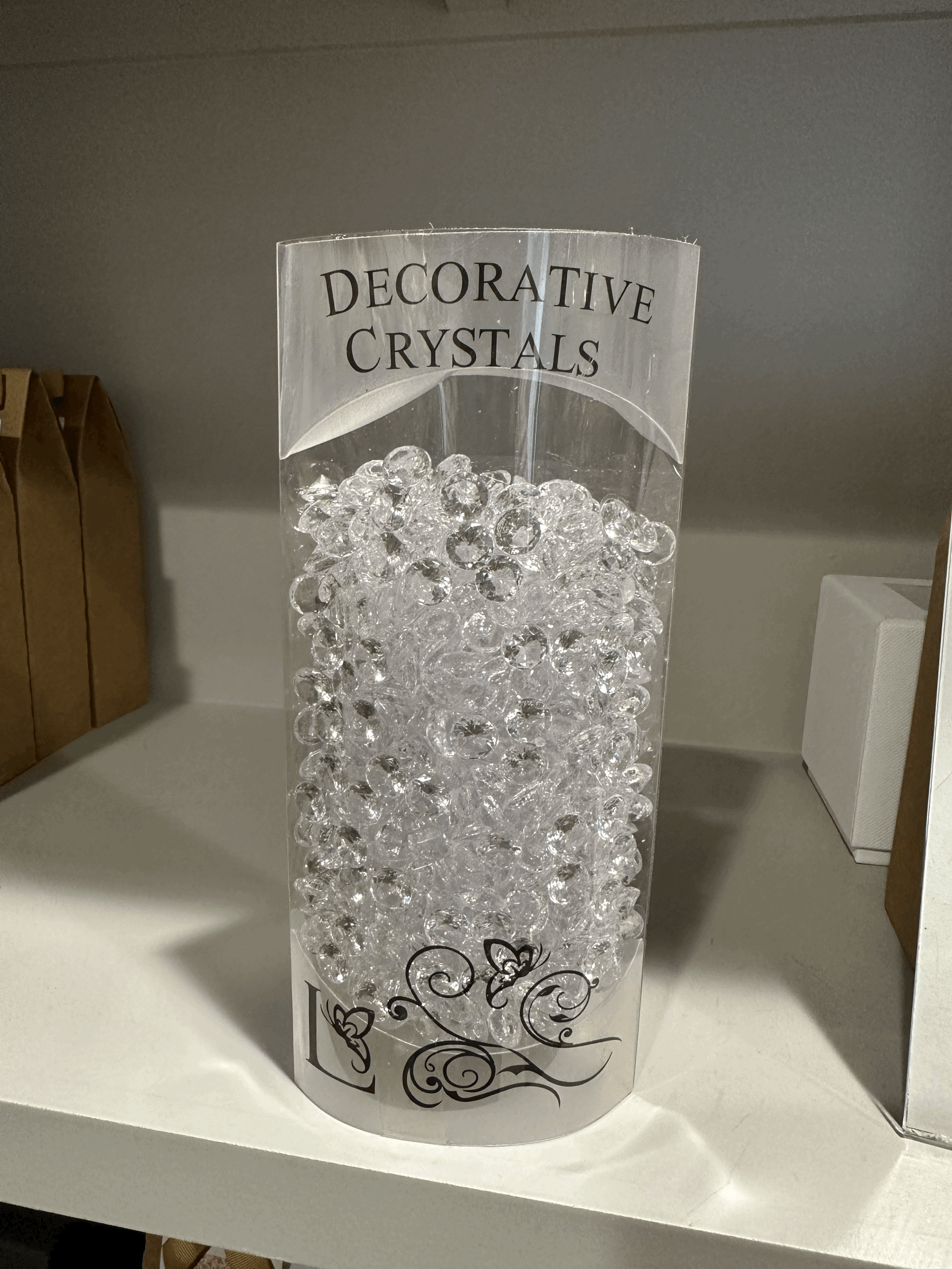 Decorative Crystals - Clear