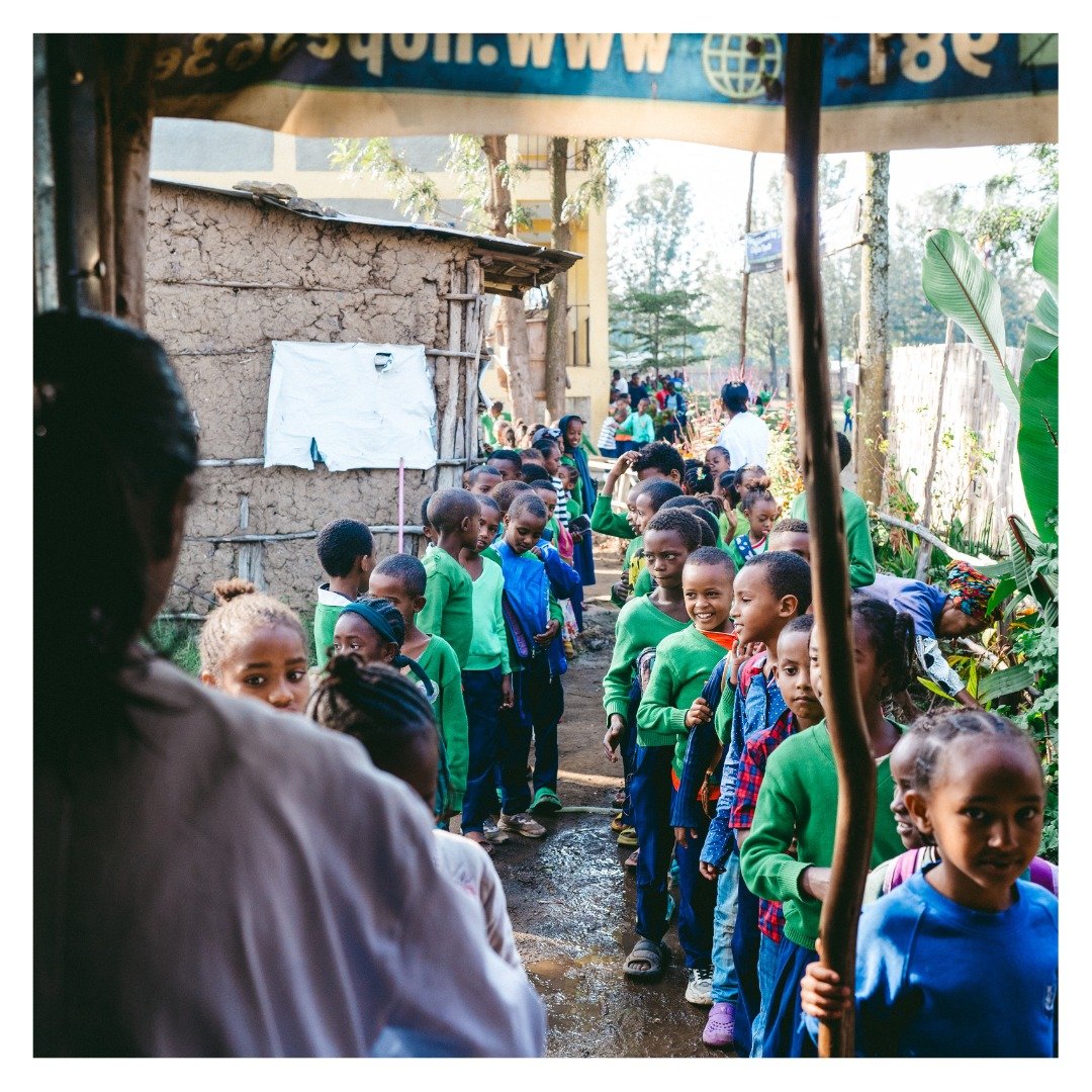 Lining up and waiting for breakfast! 💚

We started providing breakfast when our pupils were literally coming to school and fainting on a Monday morning. We discovered that they had not eaten since their school lunch on Friday, and we knew we needed 