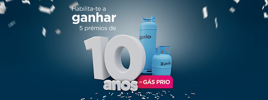 .... PRIO offers 10 years of free gas .. PRIO regala 10 años de Gas .. PRIO oferece 10 anos de Gás....
