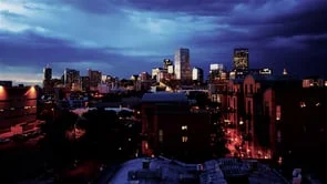 Denver Skyline Timplapse Downscaled 4K-1080