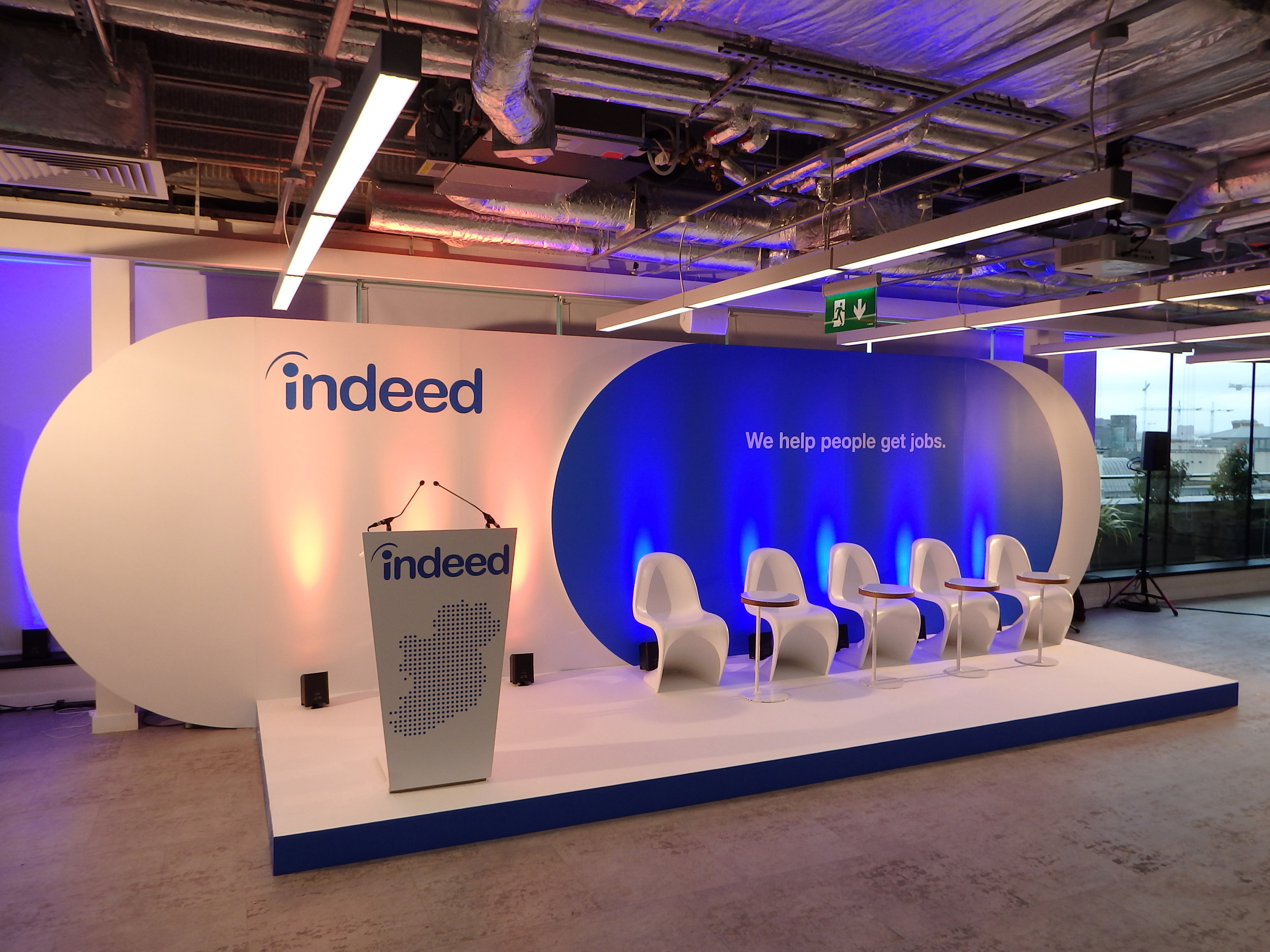 Indeed Jobs announcement — Think Design - Brand Experience and Live Events  Experts