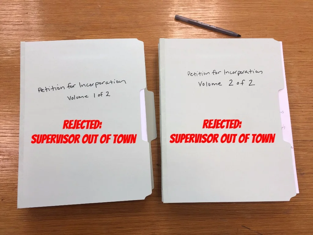 New information on the first petition filing.
