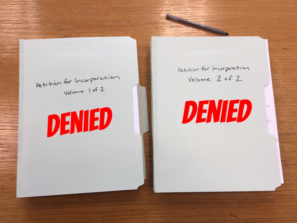 Supervisor Feiner denies the petition and suppresses the rights of his constituents