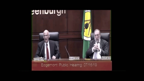 Supervisor abruptly concludes petition hearing