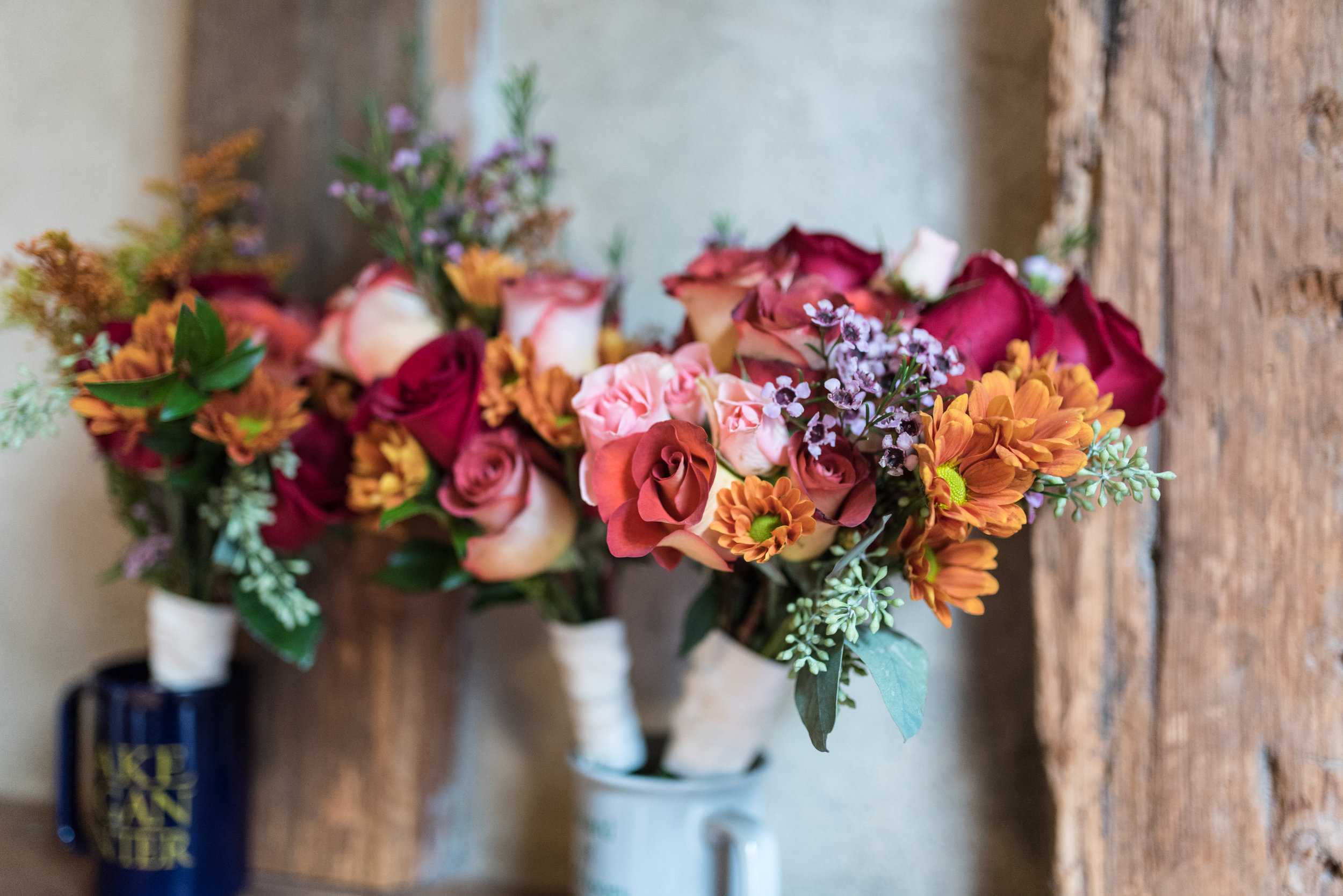 the flowers....