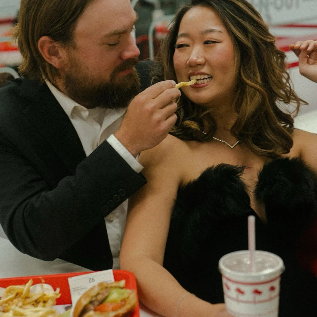 So much fun with these two. 🥰
I loved being able to do something a little more unique and different! And I also loved being able to snack on fries and a root beer float while shooting these two lol.
#innout #engagementphotoshoot #coloradoweddingphot