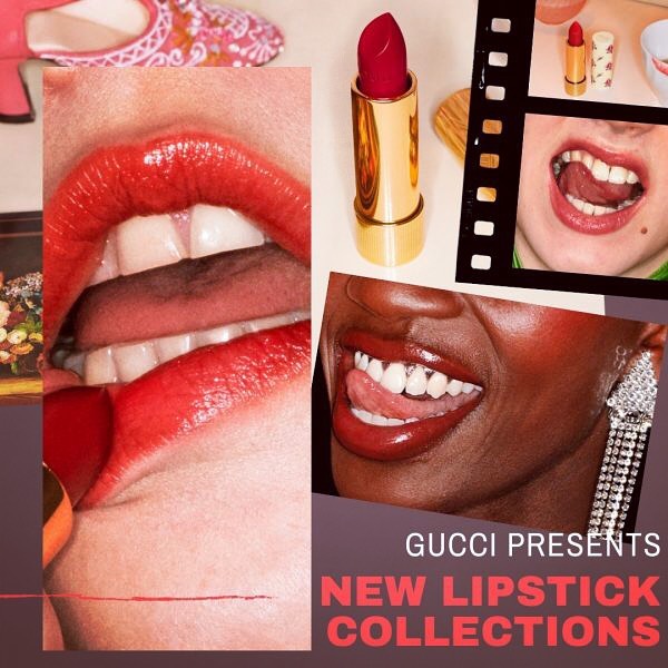 @gucci has made the news over the past few weeks with its controversial new lipstick adverts which feature 'unconventional smiles' with models sporting missing or discoloured teeth. 
We love how people are now embracing their imperfections but aren&r