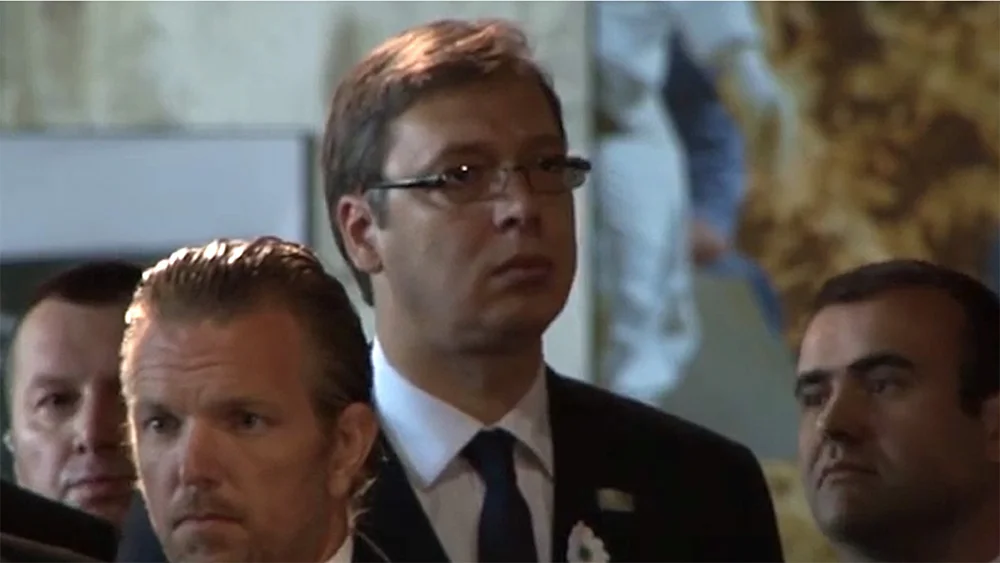 Still from ‘So, on behalf of my country and from the bottom of my heart’