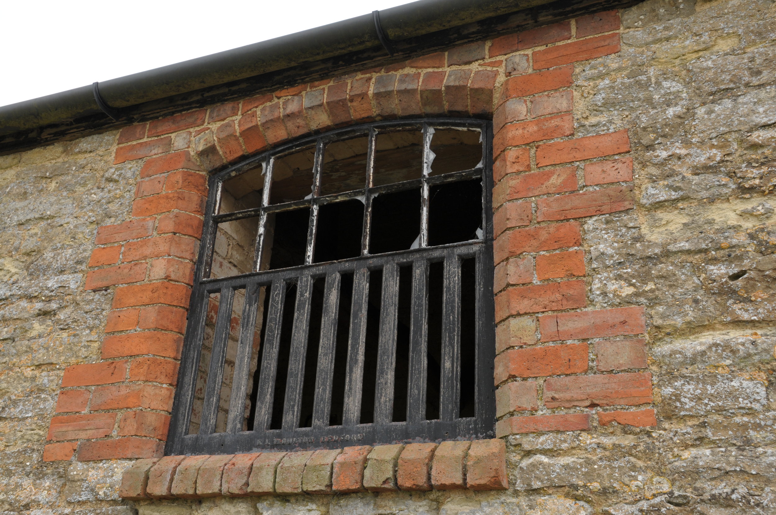 Albion Archaeology project. Barn window, Carlton, July 2015