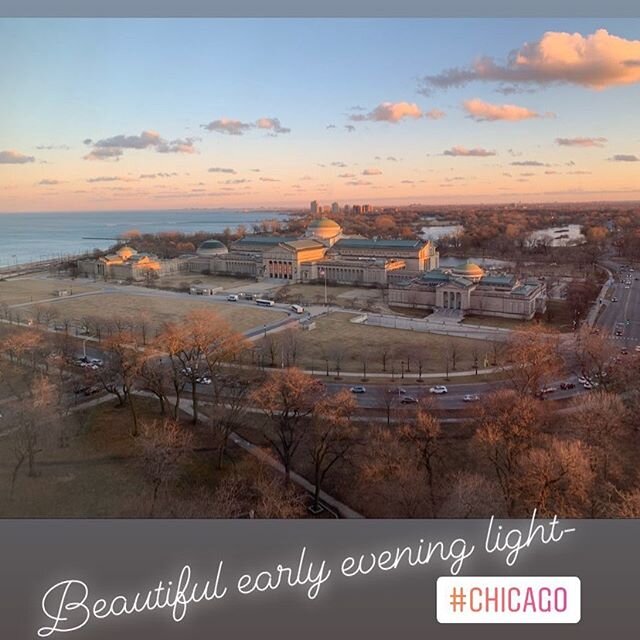 #mykindoftown - #Chicago bathed in the light of early evening.