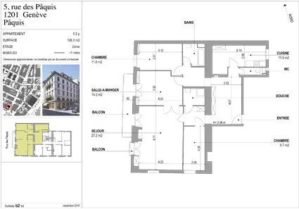 Plan appartement
