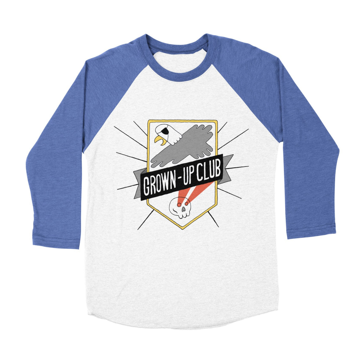 Grown-Up Club Baseball Shirt