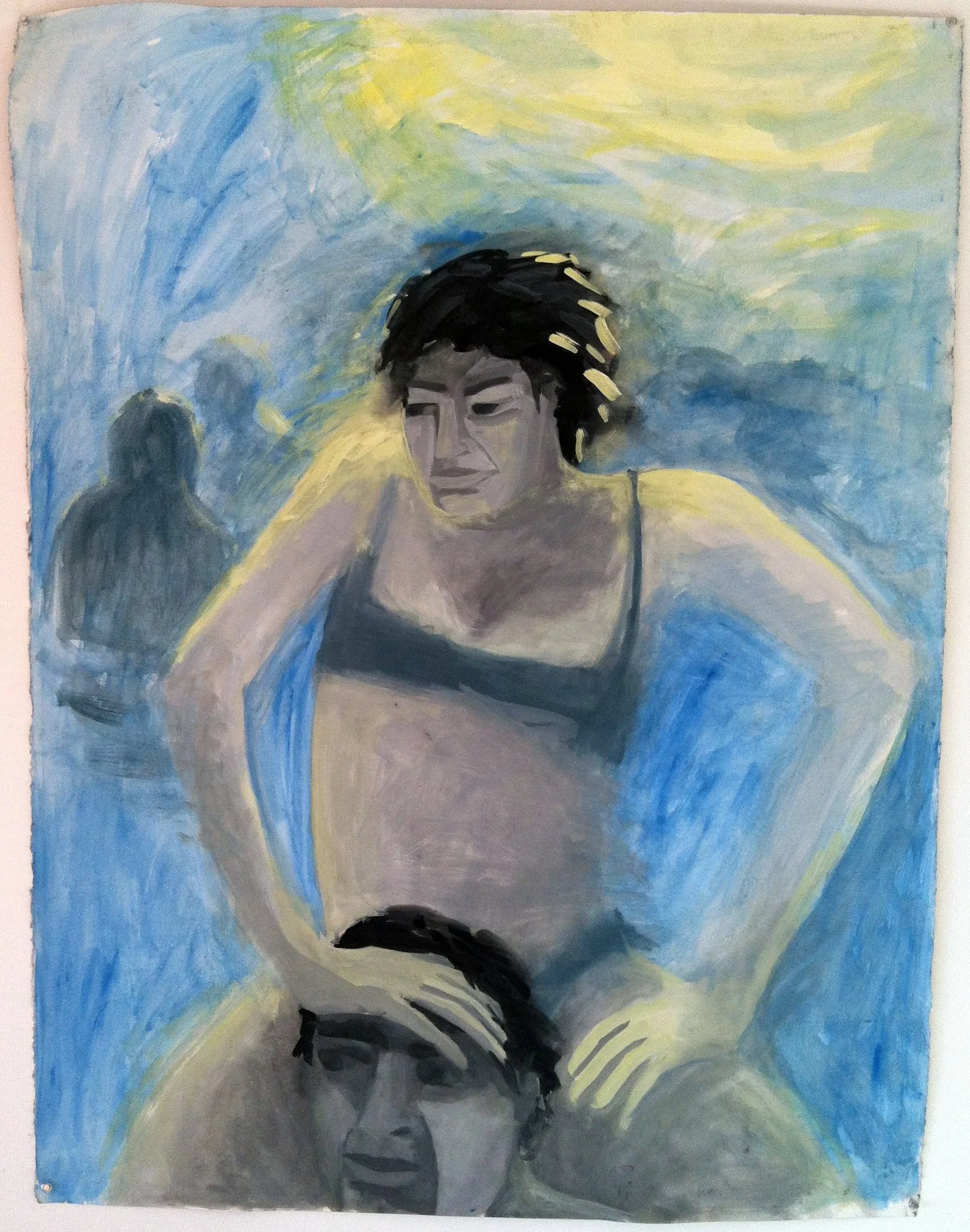 gouache on paper / 34" x 44"