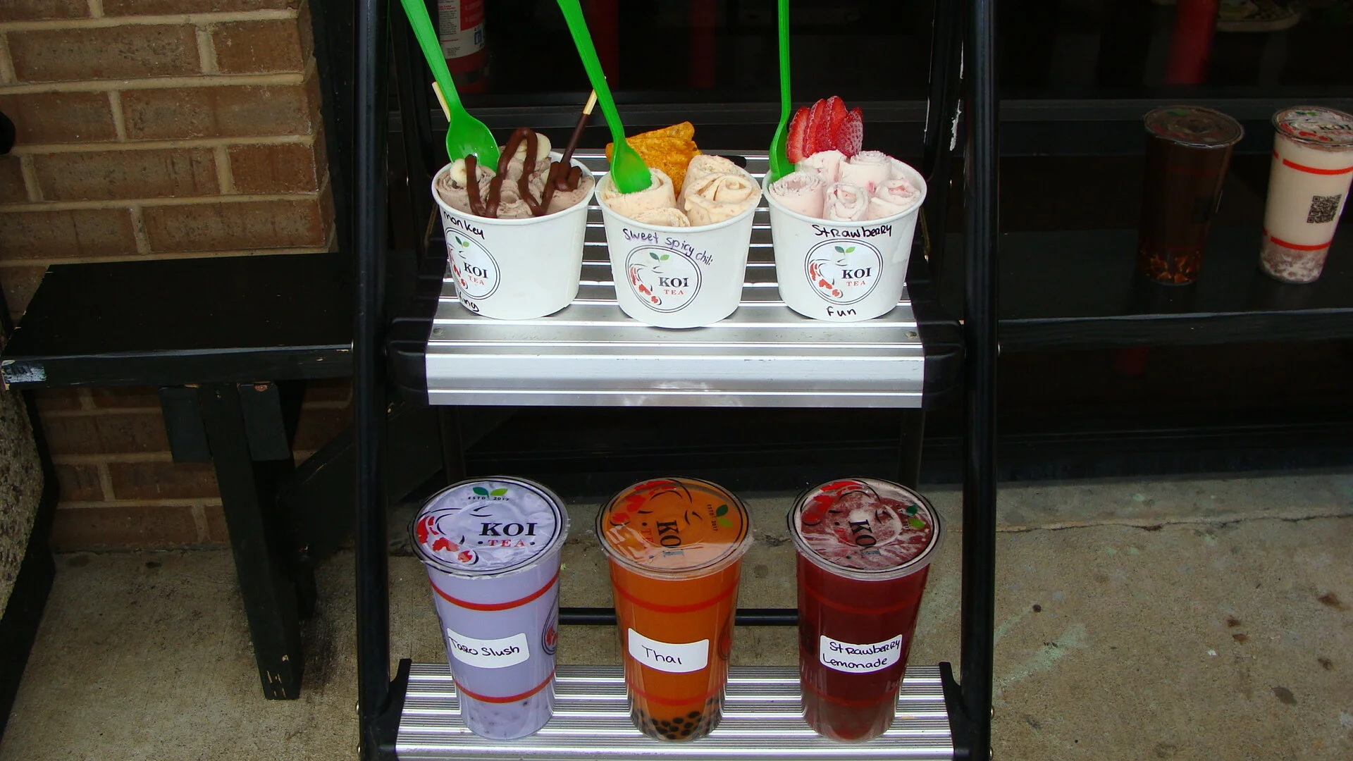 Koi Tea Bubble Tea and Ice Cream