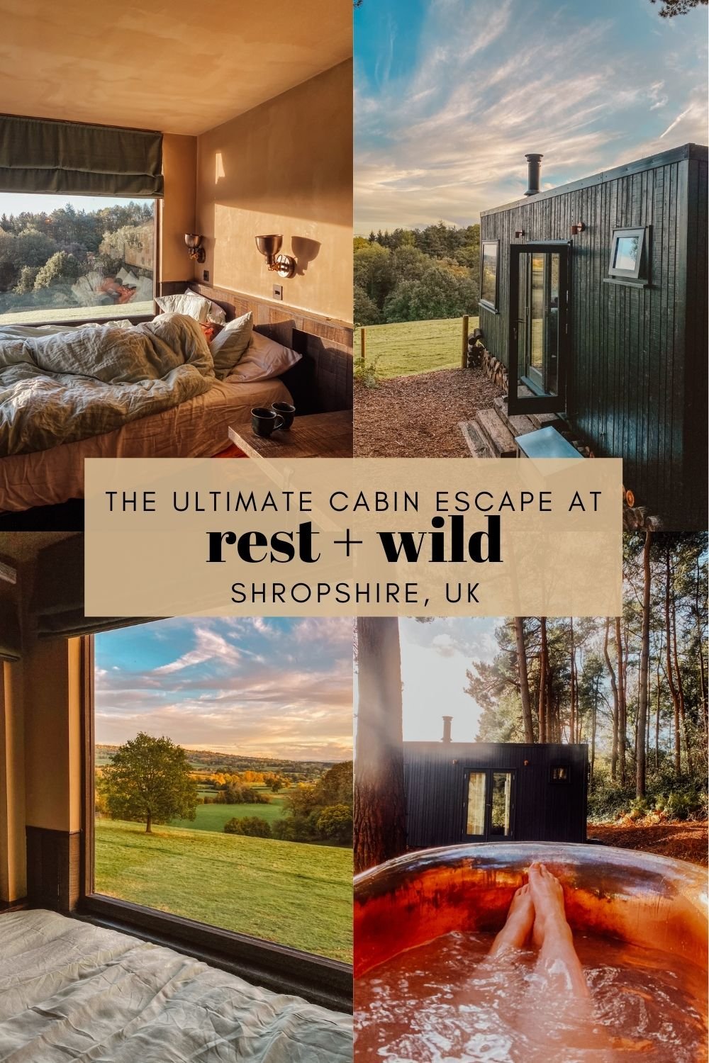 A stay at Rest + Wild, Shropshire