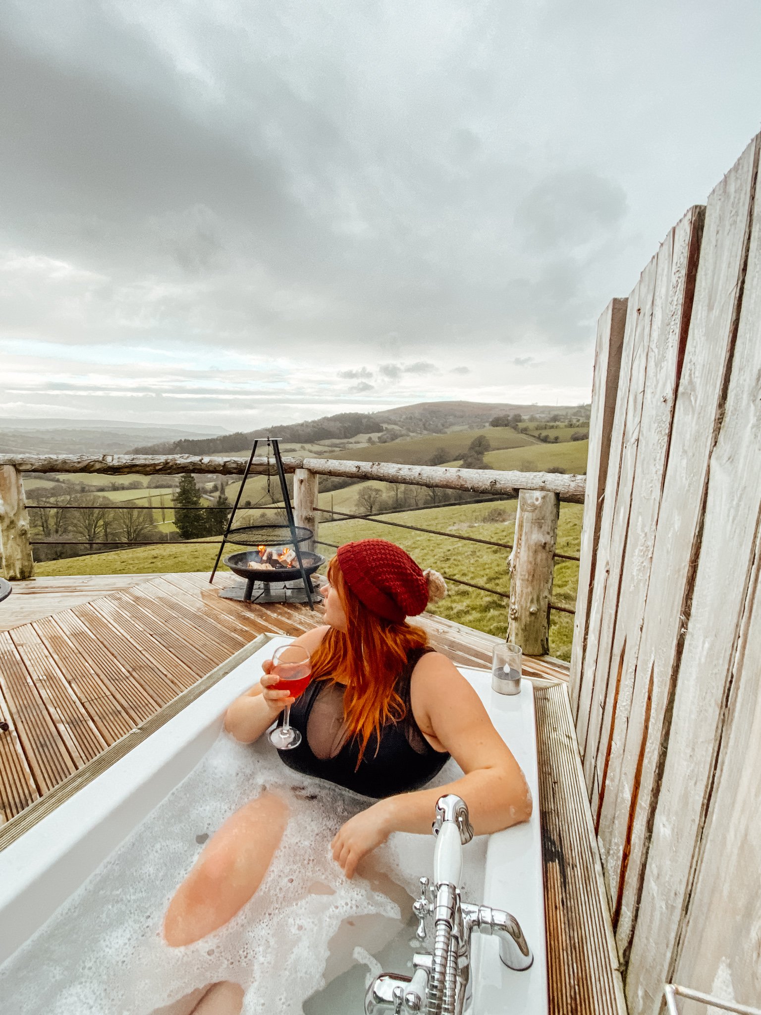 Glamping at The Dragons Rest, Herefordshire