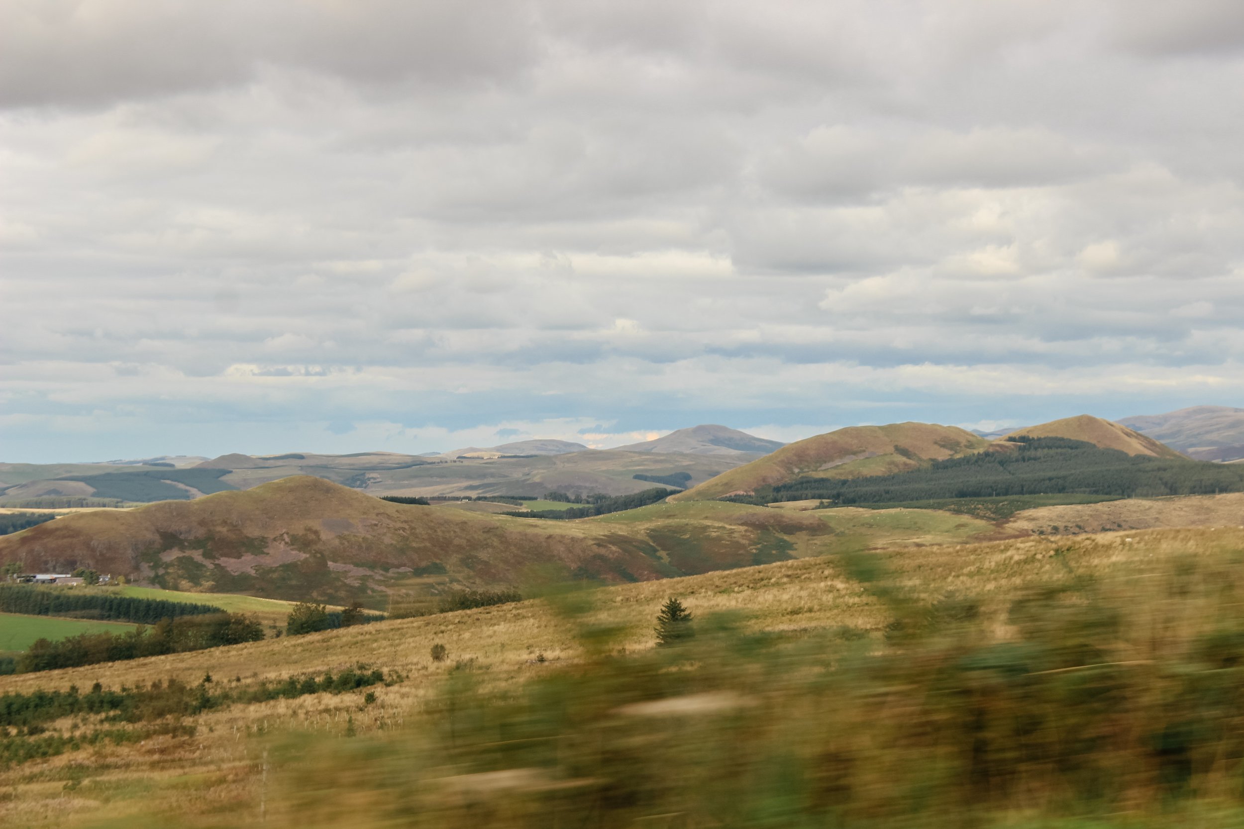 a road trip through Northumberland, UK