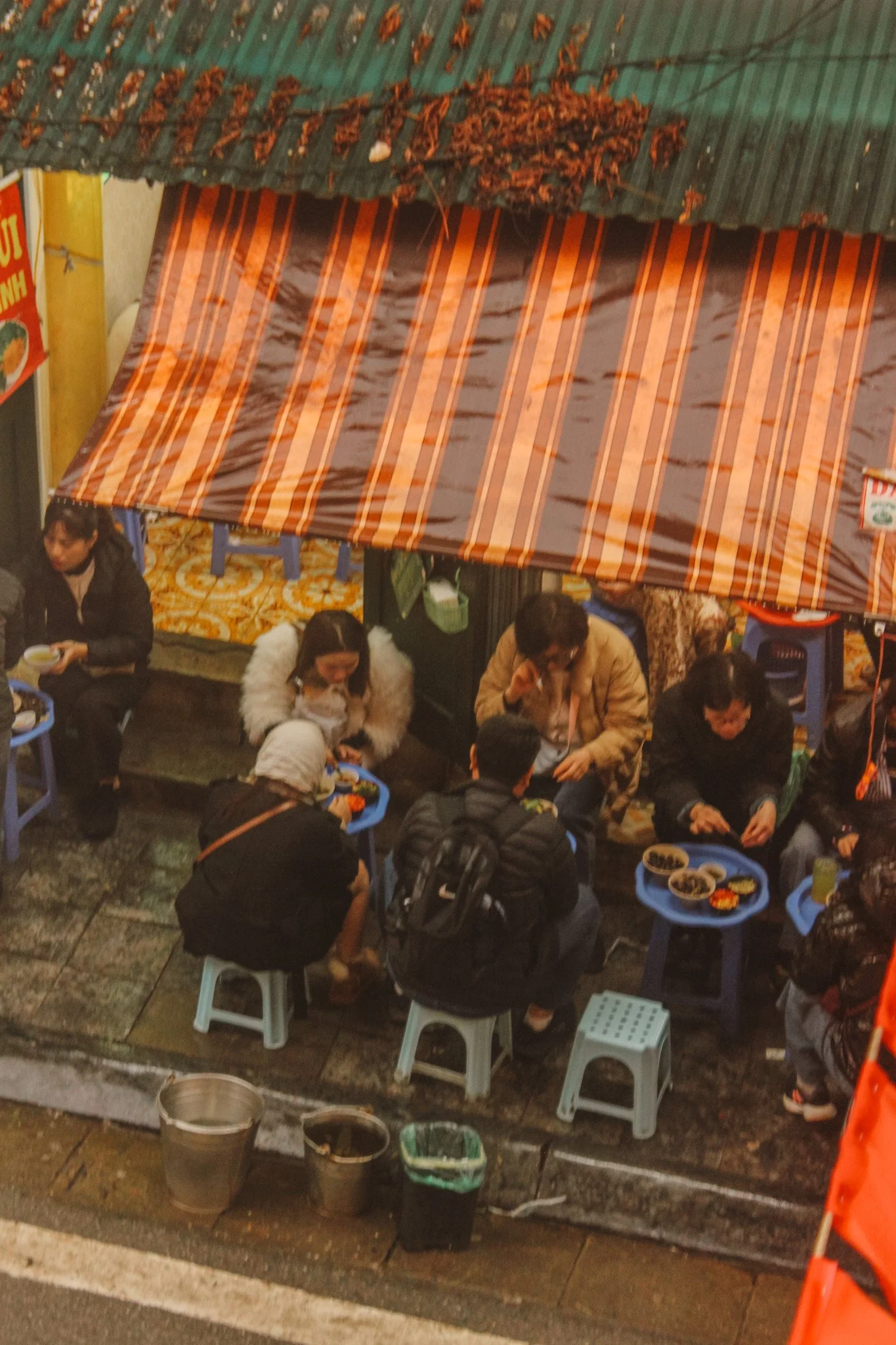 a rainy day in hanoi, vietnam 2025
