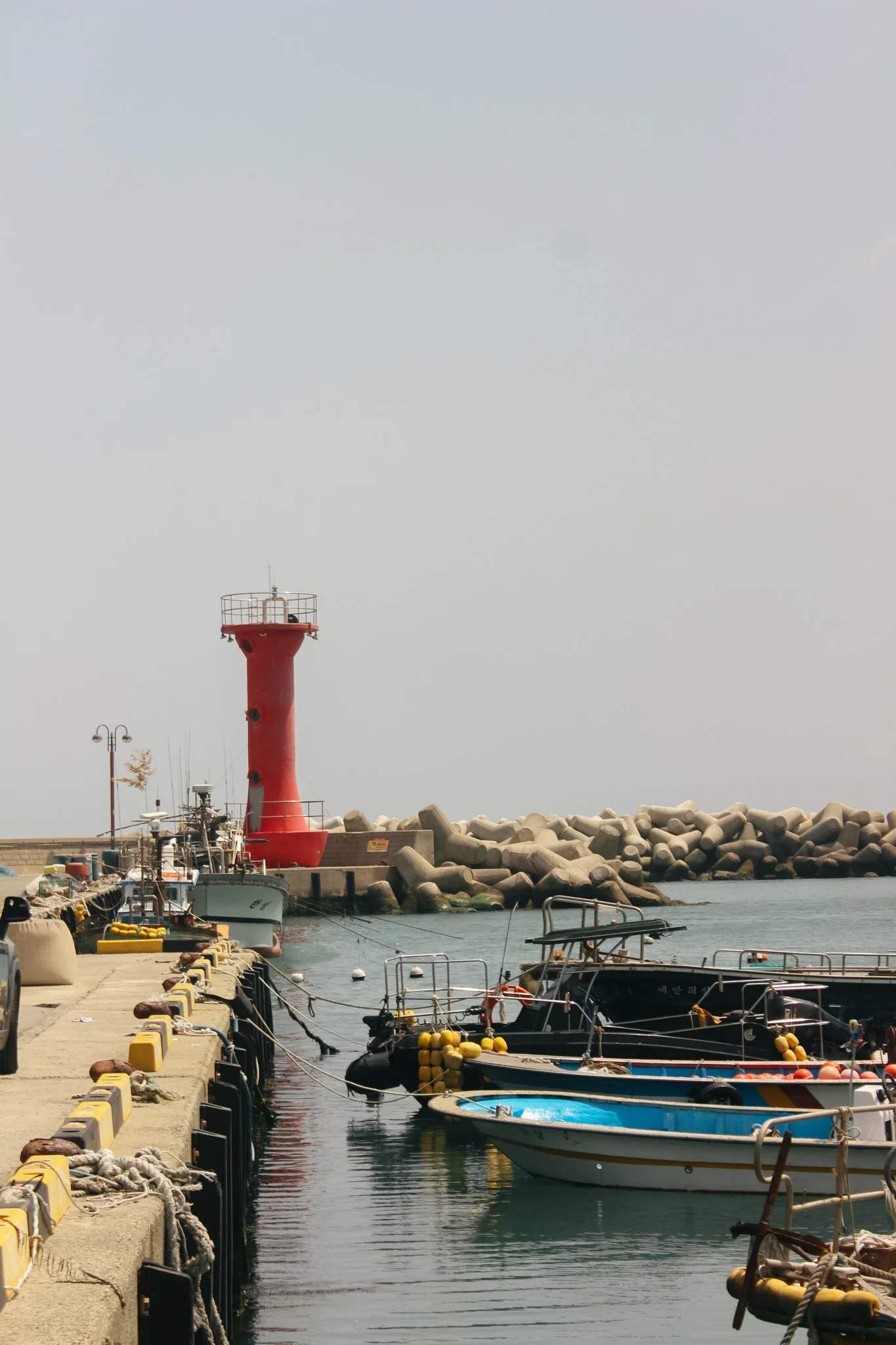 On the coast in South Korea - Busan 