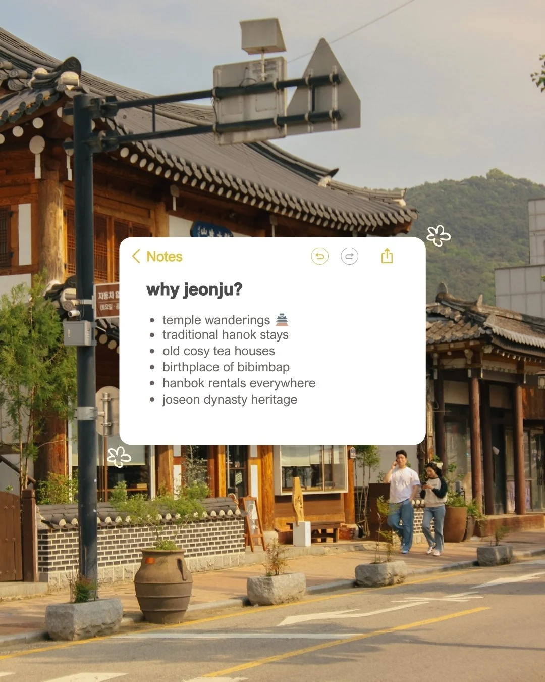 Explore Jeonju in south korea for ancient tea houses and hanok villages