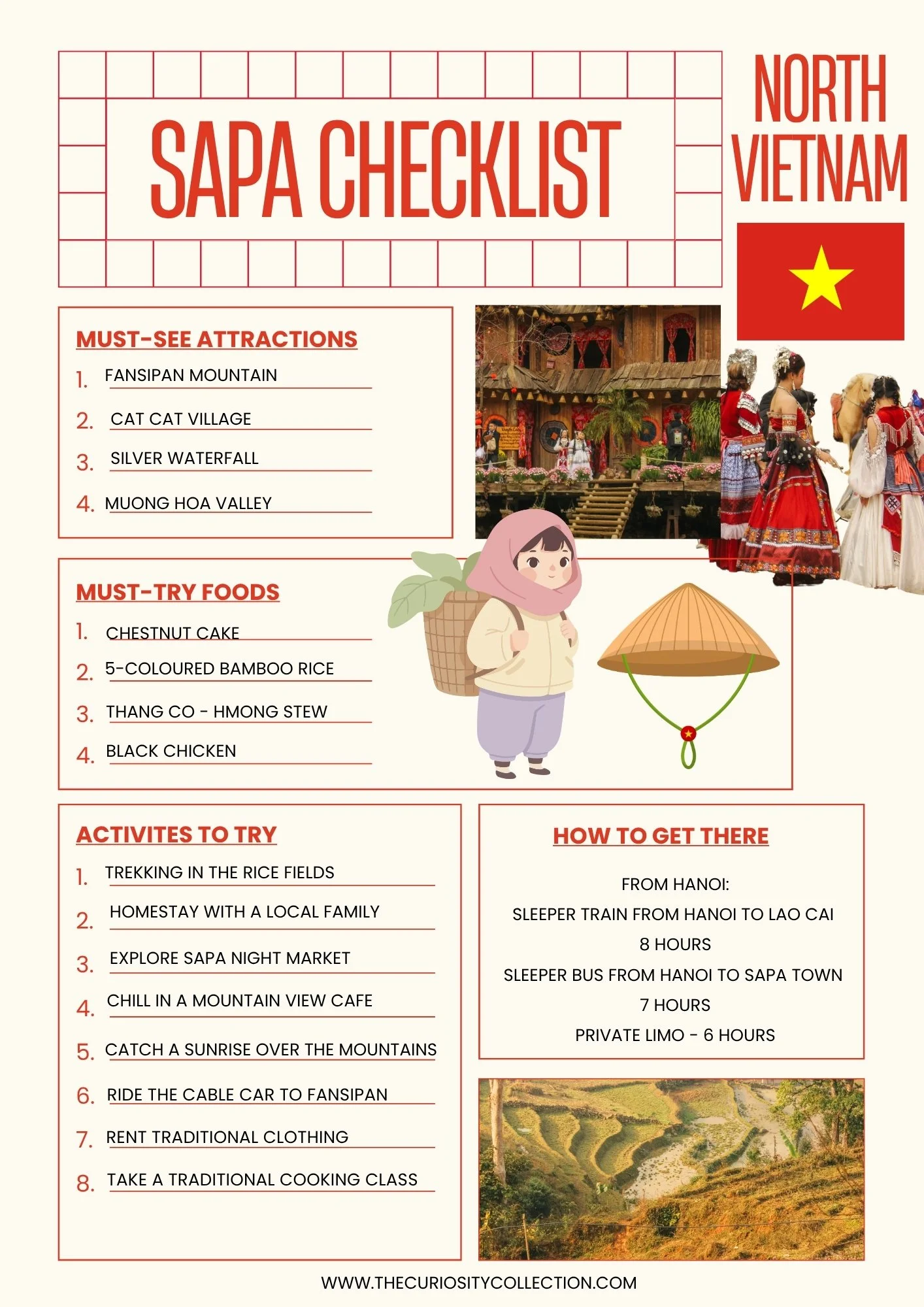 sapa checklist vietnam