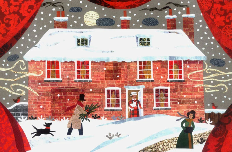A Jane Austen Christmas: Chawton Cottage Cheer Card