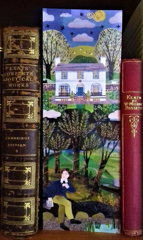 John Keats Bookmark amanda white