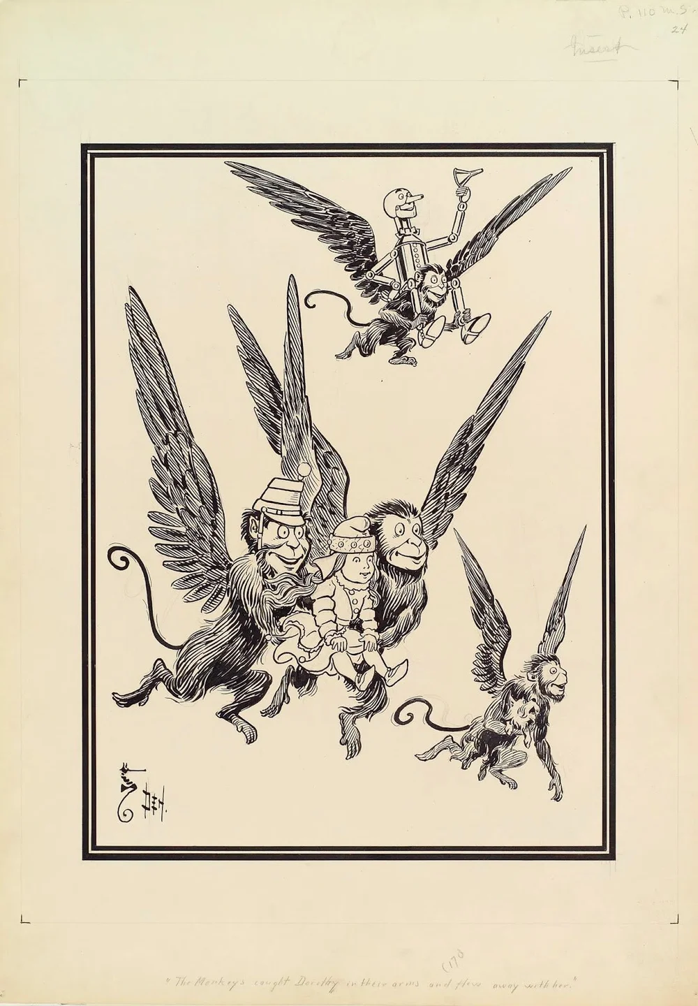 Flying Monkeys Wizard Of Oz