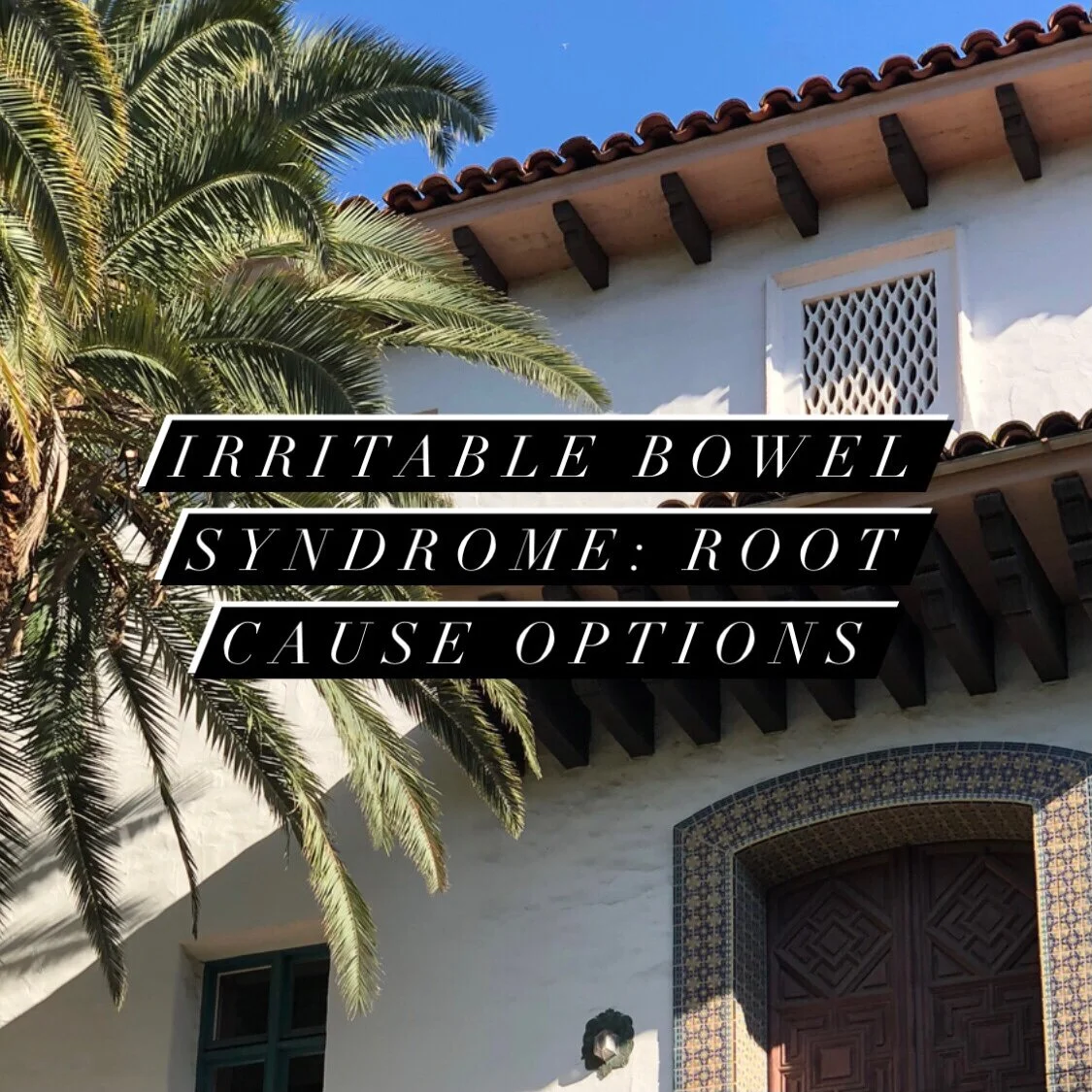 Irritable Bowel Syndrome (IBS), Pt 3: Root Cause Management