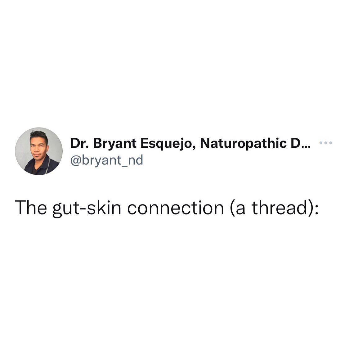 IYKYK
➡️The skin is a reflection of internal health and wellness. Chronic skin issues are the body&rsquo;s way of telling you something is out of balance.
➡️For chronic skin issues, work with a provider who can identify possible internal imbalance fo