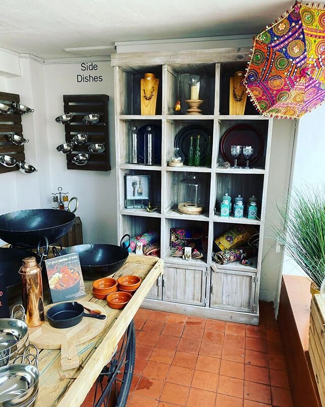 Today we spent the day cleaning out and restocking our #Swaffham store. We will be ready to open for the public a week on Friday. We appreciate your support in shopping locally. #currywithlove #familybusiness #curry #gifts #fairtrade