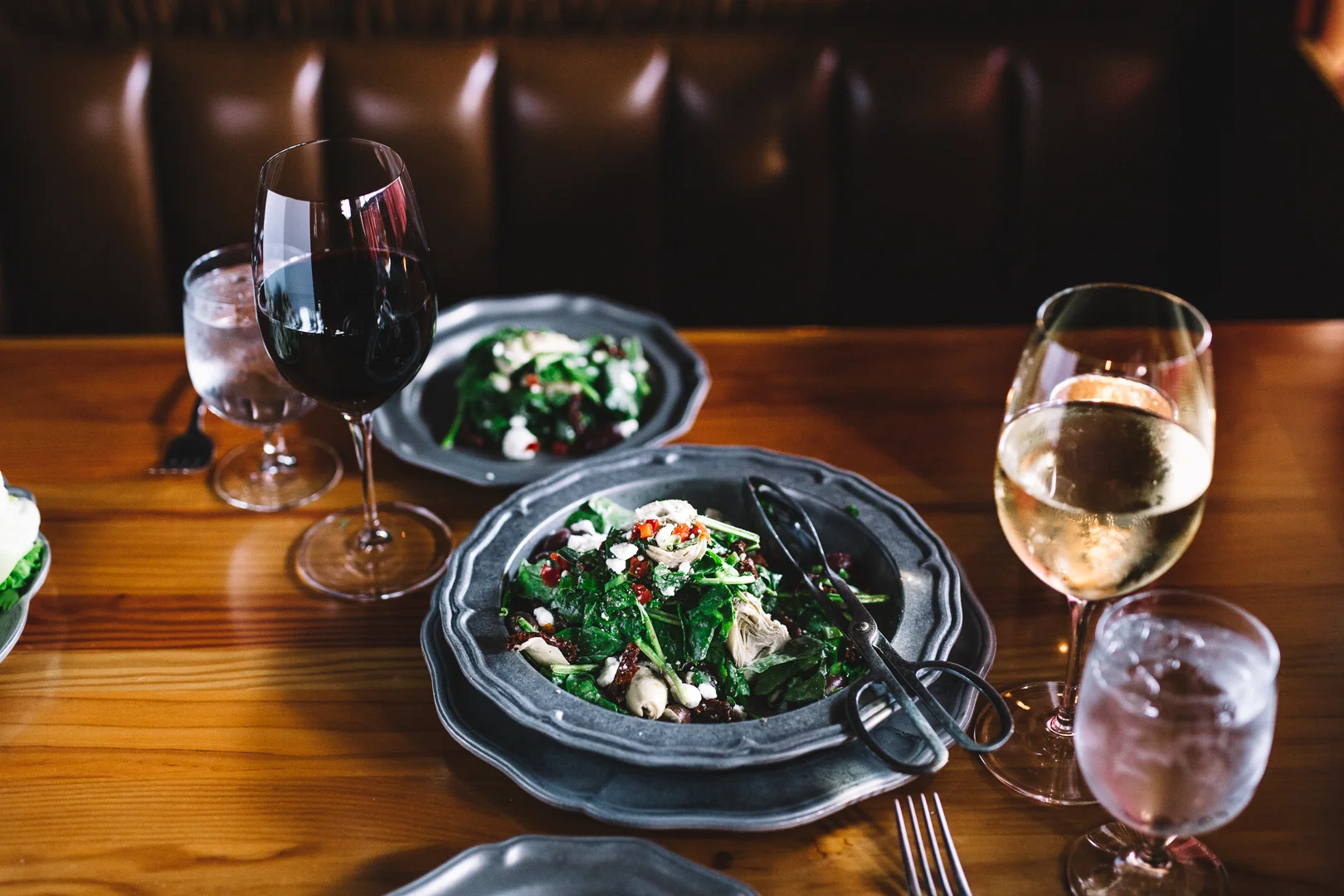 Greek Spinach Salad