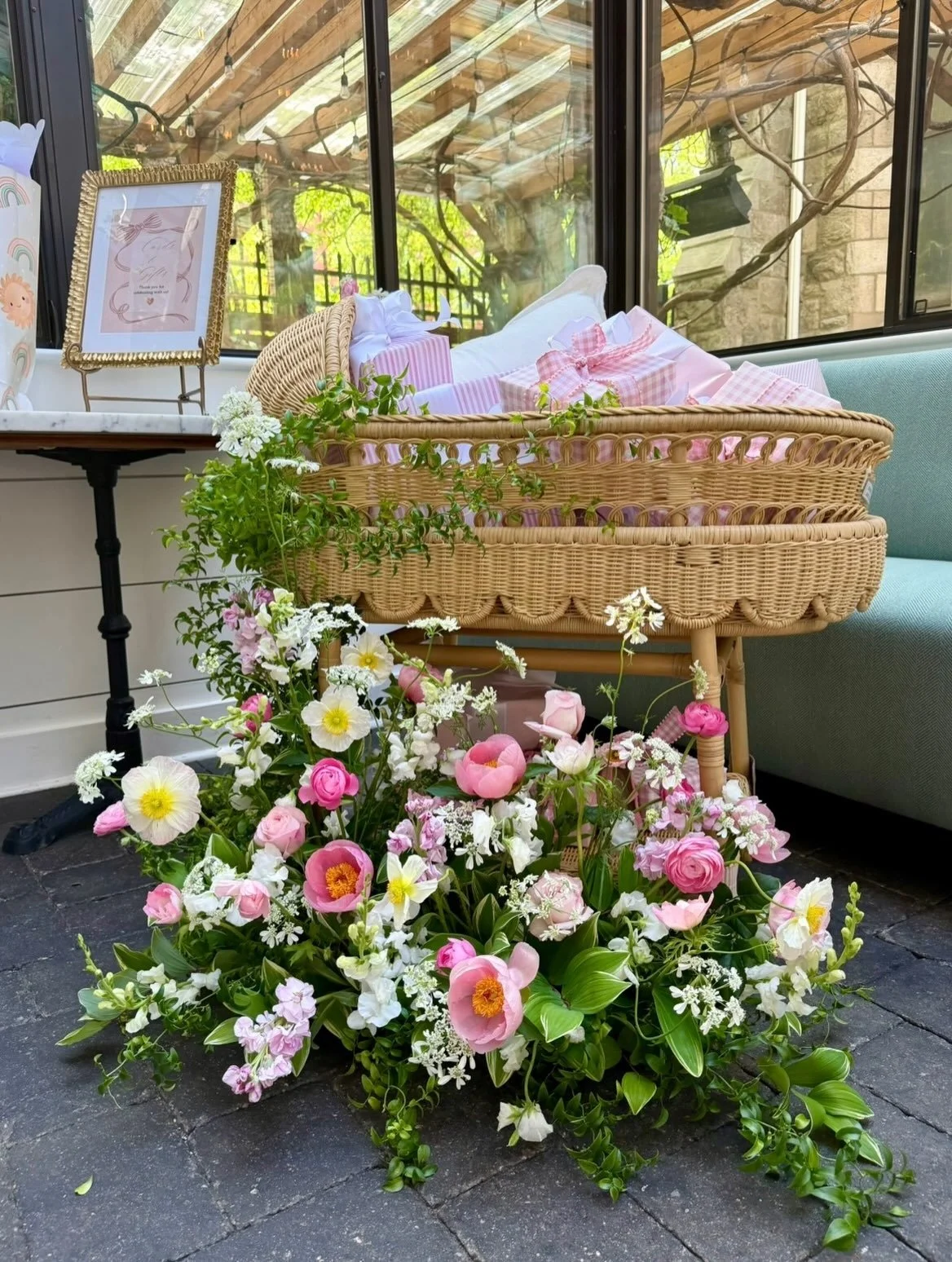 After flowering Molly&rsquo;s 2024 wedding, she returned for an intimate shower in the city🩰🌸 🐭 

Molly, thank you for trusting us with your floral vision x2

From the spring, with local peonies, anemone, ranunculus, orlaya, solomon&rsquo;s seal, 